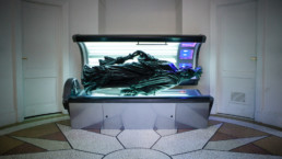Allora and Calzadilla - Armed Freedom Lying in a Sunbed - 54th Venice Biennale / © Swatch